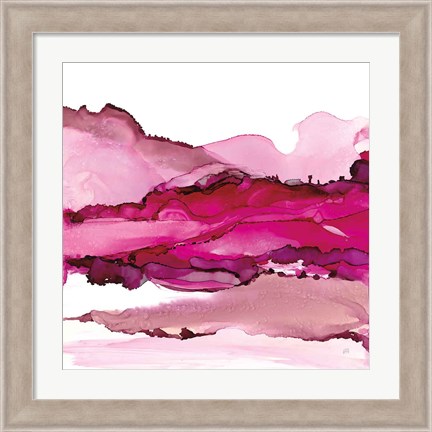 Framed Pinkscape I Print