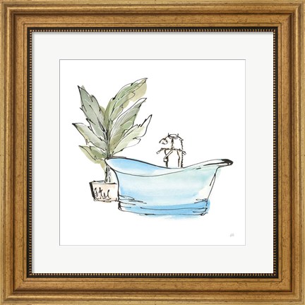 Framed Tub II Print