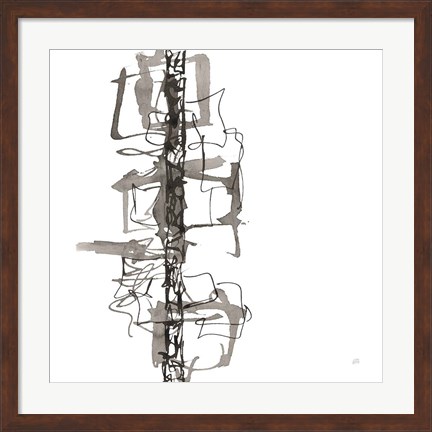 Framed Rope Ladder I Print