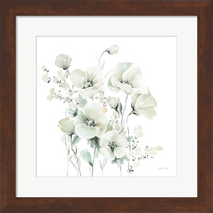 Framed Secret Garden Bouquet II Print