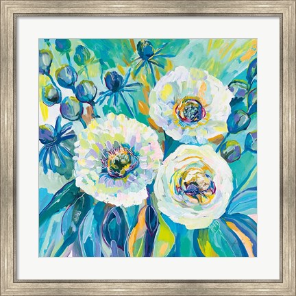 Framed Floral Elation Print