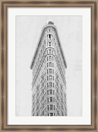 Framed Flatiron Building NYC Print