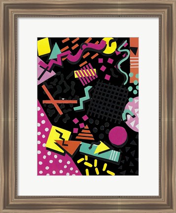 Framed Graffiti Print