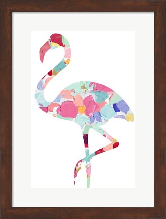 Framed Flamingo Beauty Print