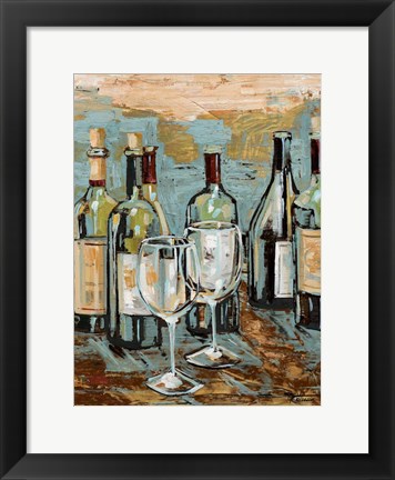 Framed Wine II Print