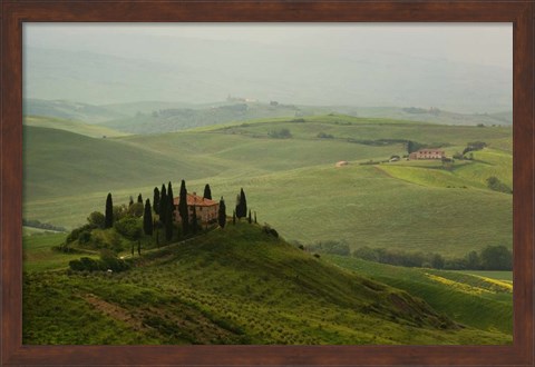 Framed Tuscan Villa Print