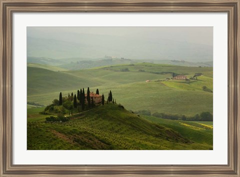 Framed Tuscan Villa Print