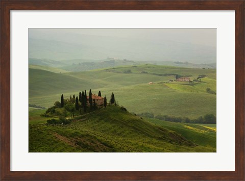 Framed Tuscan Villa Print