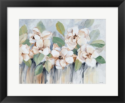 Framed Modern Fleurs Print