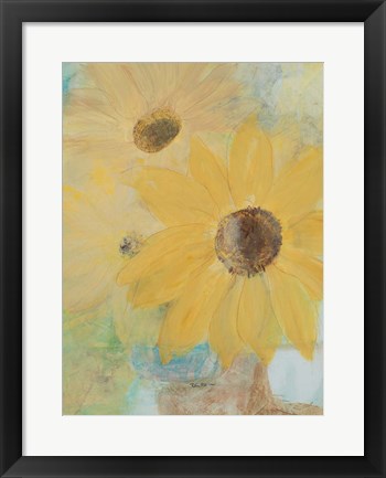 Framed Big Sunflowers Print