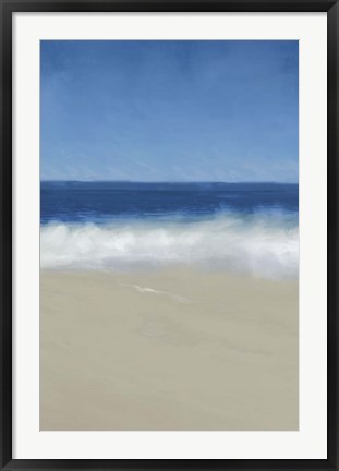 Framed Beach Dreaming II Print