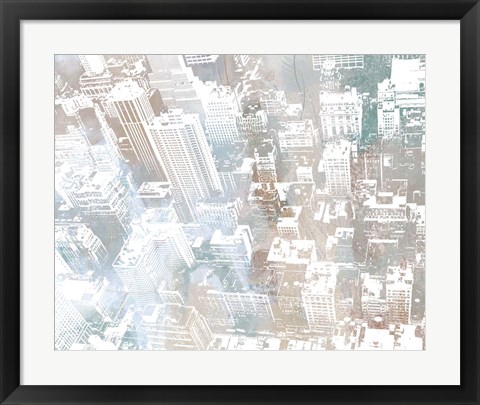 Framed Empire View I (horizontal) Print