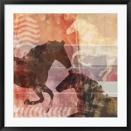 Framed Equine Print