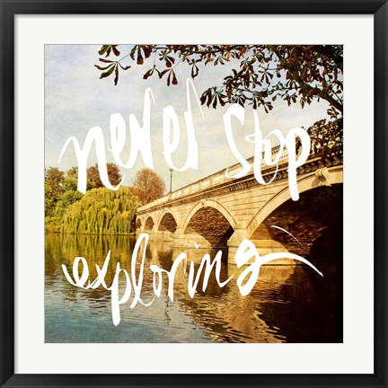 Framed Adventures in Europe III Print