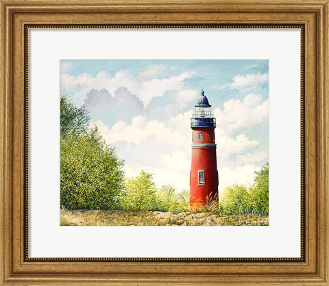 Framed Lighthouse II Print