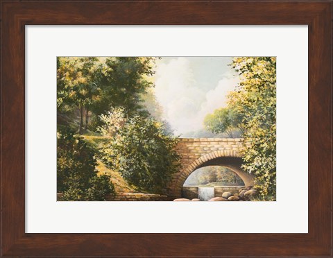 Framed Grant Park Bridge Print