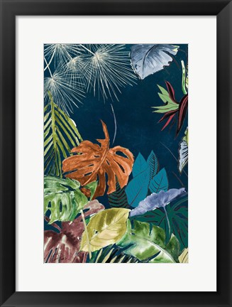 Framed Gold Selva Print