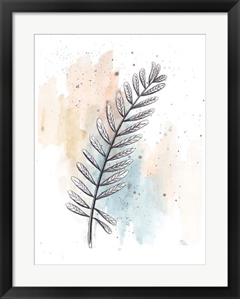 Framed Soft Nature I Print