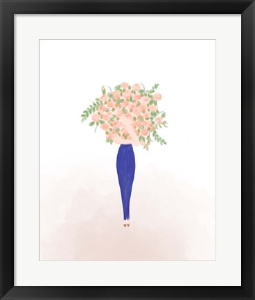 Framed Flower Gal Print