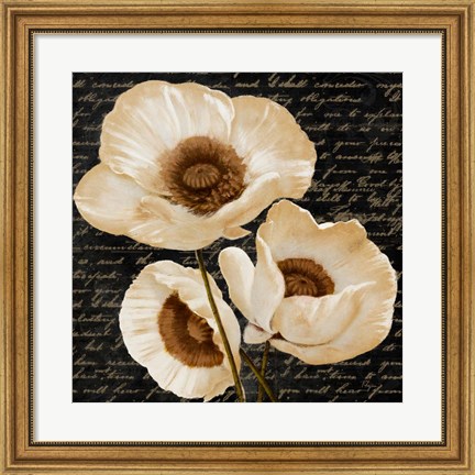 Framed Evening Bloom II Print