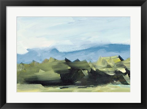 Framed Peaceful Scenery Print