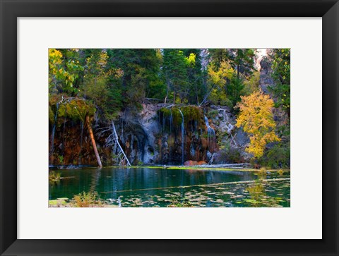 Framed Hanging Lake Print