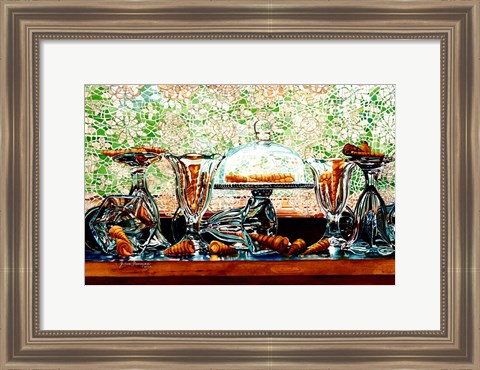 Framed Sundaes On Padre Print