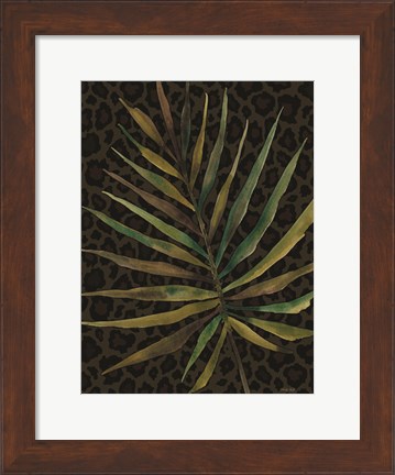 Framed Areca Leaf Print