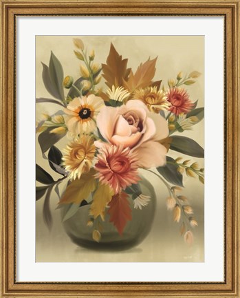 Framed Autumn Bouquet Print