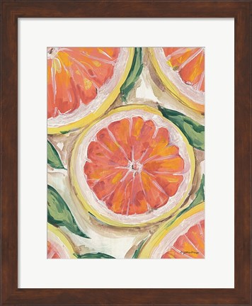 Framed Blood Orange Print