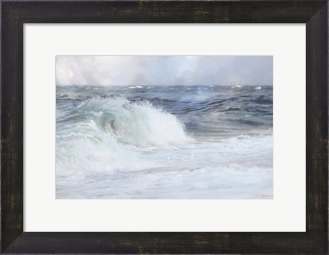 Framed Curly Wave Print