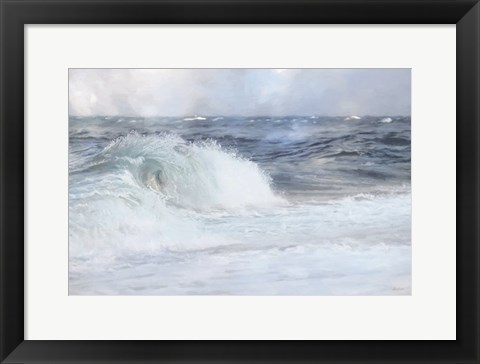 Framed Curly Wave Print