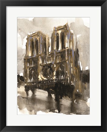 Framed Paris Street 3 Print