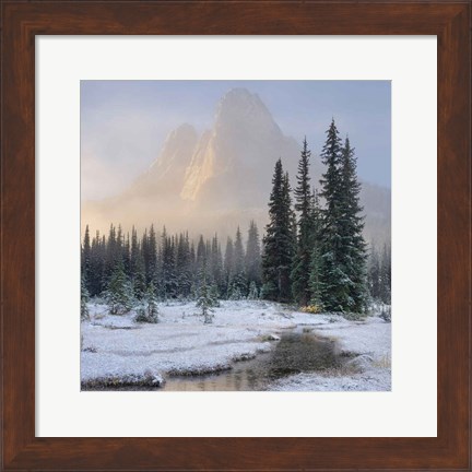 Framed Bell Mountain North Cascades II Print