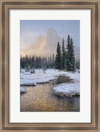 Framed Bell Mountain North Cascades I Print