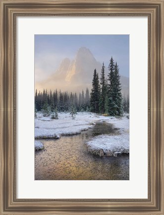 Framed Bell Mountain North Cascades I Print