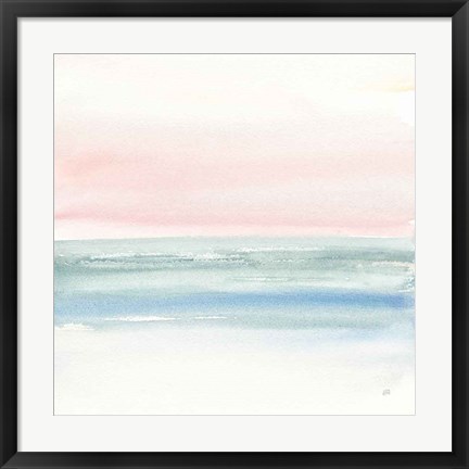 Framed Pink Fog II Print