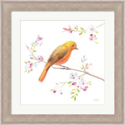 Framed Flight Friends III Print