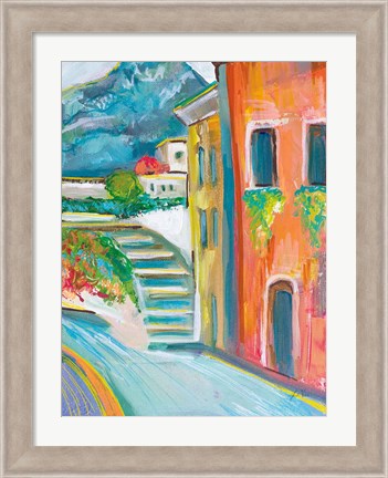 Framed Positano II Print