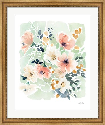 Framed Spring Florals Print
