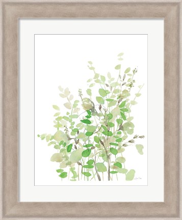 Framed Spring Greens Print