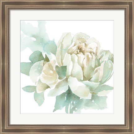 Framed Poetic Blooming I Print