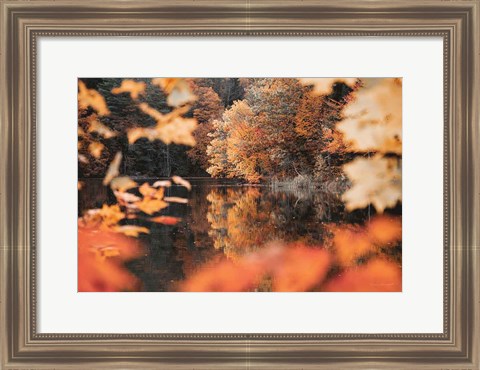 Framed Autumn Reflections Print