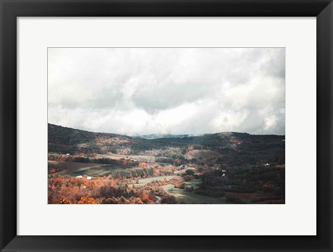 Framed Autumn Hills II Print