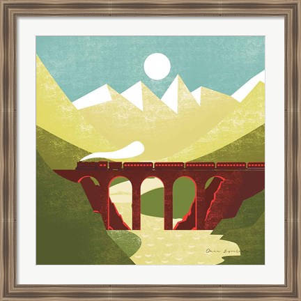 Framed Great Outdoors VI Print