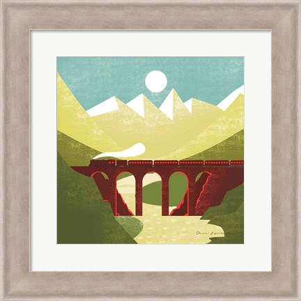 Framed Great Outdoors VI Print