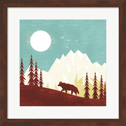 Framed Great Outdoors IV Print