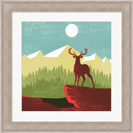 Framed Great Outdoors III Print