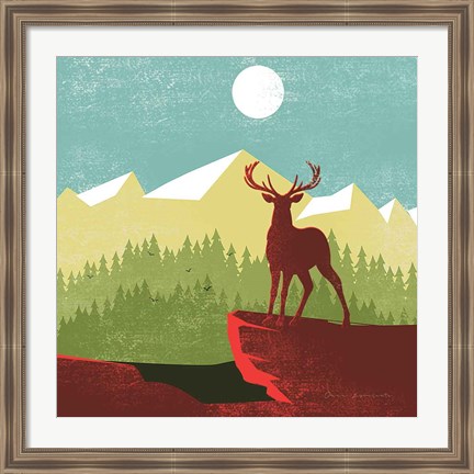 Framed Great Outdoors III Print