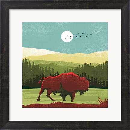 Framed Great Outdoors II Print